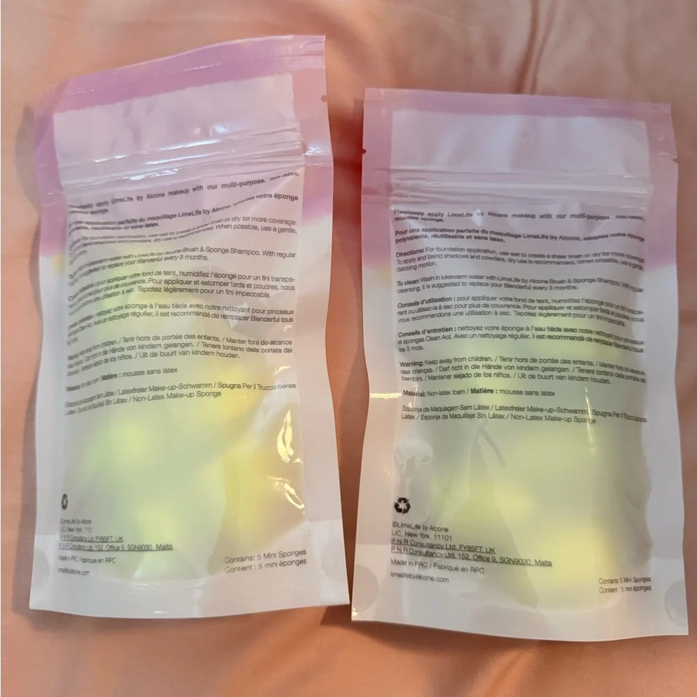 LimeLife Mini Blenderful Non-Latex Makeup Sponges